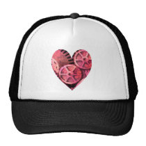 Steampink Steampunk Gears Trucker Hats