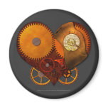 SteamPoly Magnet - Clockwork Heart
