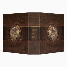 steampunk 2in. binder to personalize