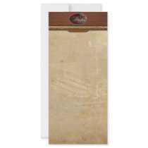 Steampunk - A crusty old typewriter Rack Card Template