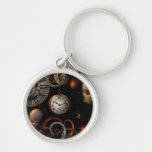 Steampunk - Abstract - The beginning and end Keychains