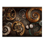 Steampunk - Abstract - Time is complicated Postcards