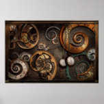 Steampunk - Abstract - Time is complicated Poster
