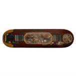 Steampunk - Abstract - Time is complicated Skateboard Deck