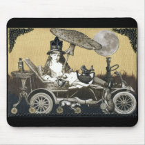 Steampunk Alice mousepads