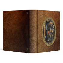 Steampunk - All that for a cup of coffee 3 Ring Binder