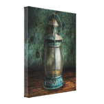 Steampunk - An old lantern Gallery Wrapped Canvas