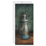 Steampunk - An old lantern rack cards