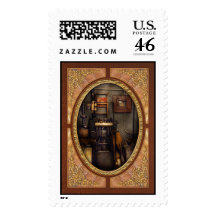 Steampunk - Back in the engine room Postage Stamp