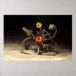 Steampunk Beholder Robot