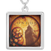 Steampunk Big Ben Necklace necklaces