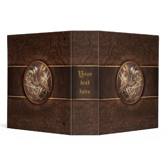 steampunk binder to personalize large binder