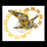 Steampunk Bird posters