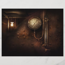 Steampunk - Boiler Gauge Full Color Flyer