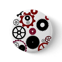 Steampunk Button