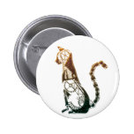 Steampunk cat button