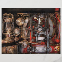 Steampunk - Check the gauges Flyers