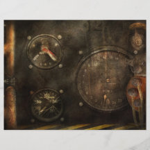 Steampunk - Check your pressure Flyer