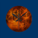 steampunk clock gears parts clock wall clocks