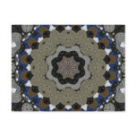 Steampunk Clock Mandala Postcard