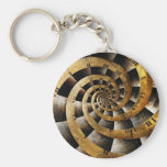 Steampunk - Clock - The flow of time Keychains