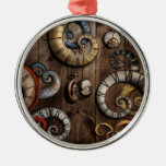 Steampunk - Clock - Time machine Ornaments