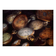 Steampunk - Clock - Time worn
