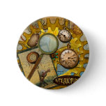 Steampunk Clocks and Time Pins