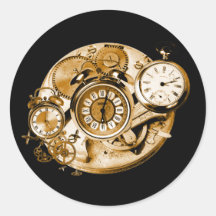 Steampunk Clocks II Sticker