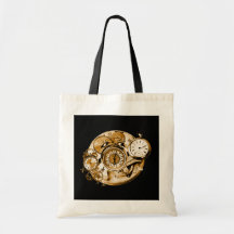 Steampunk Clocks II Tote Bag