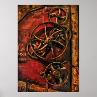 Steampunk - Clockwork print