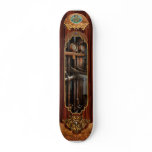 Steampunk - Controls - The Steamship control room Custom Skateboard