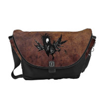 Steampunk Crow Messenger Bags