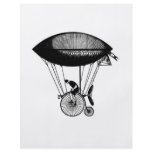 Steampunk derigicyclist personalized flyer