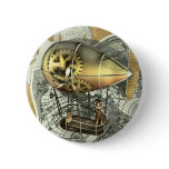 Steampunk Dirigible Air Tour Button