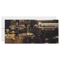 SteamPunk - DIY Typewriter Rack Card Template