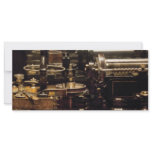 SteamPunk - DIY Typewriter Rack Card Template