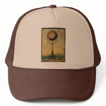 Steampunk Eiffel Tower & Hot Air Balloon Hat