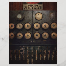 Steampunk - Electrical - Center of power Flyer