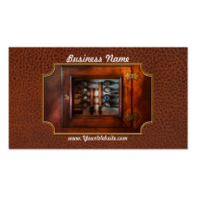 Steampunk - Electrical - The fuse panel Business Card