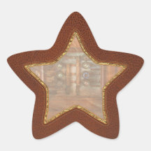 Steampunk - Electrical - The fuse panel Star Sticker