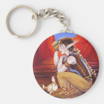 Steampunk Elf Keychain