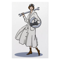 Steampunk Engineer Custom Stationery
