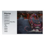 Steampunk - Enteroctopus magnificus roboticus Business Card Template