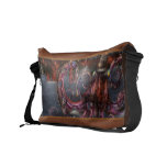 Steampunk - Enteroctopus magnificus roboticus Messenger Bags