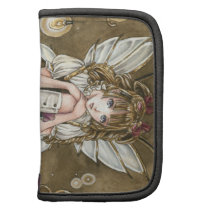 Steampunk Fairy art planner rickshaw folios