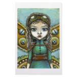 Steampunk fairy stationery paper