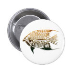 Steampunk fish Buttons