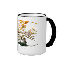 Steampunk fish mugs