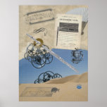 Steampunk Flute Fantasy Print